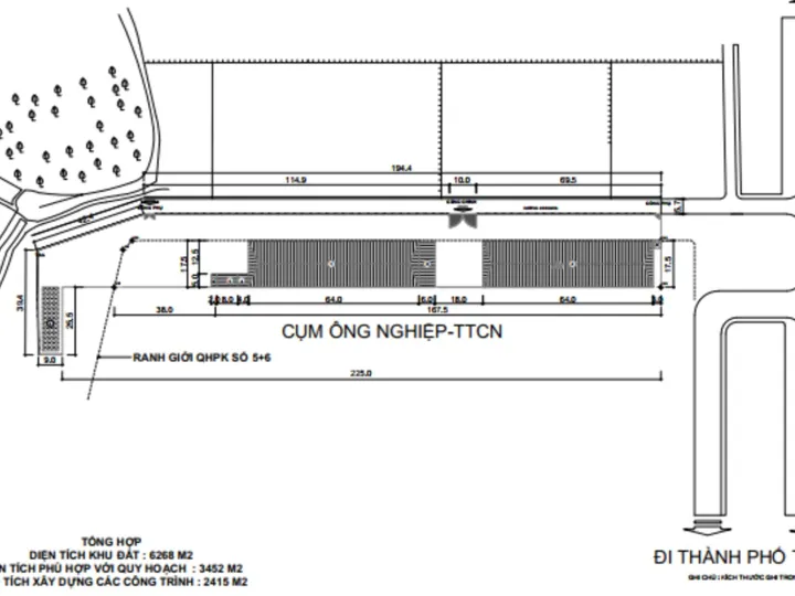 Quỹ đất 6.268m² SXKD gia công phụ kiện ngành giày tại CCN Thiệu Dương, Thanh Hóa